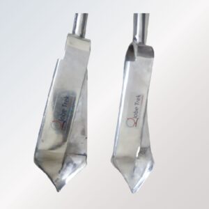 "Edelman Auger with specialized blade design for extracting clay soil samples, featuring a durable steel head and ergonomic handle."