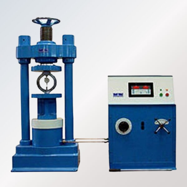 Automatic digital compression testing machine for concrete cube and cylinder strength testing