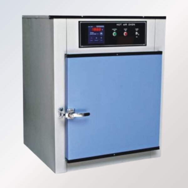 Digital hot air oven with PID controller for laboratory sterilization and drying