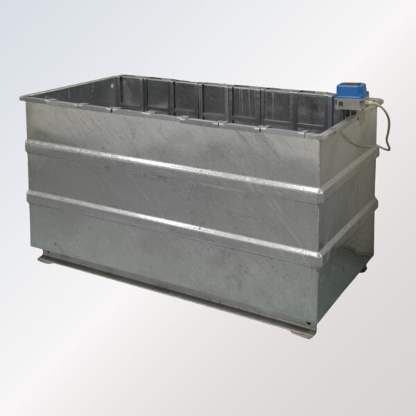 Laboratory curing tank for concrete cube and cylinder specimens