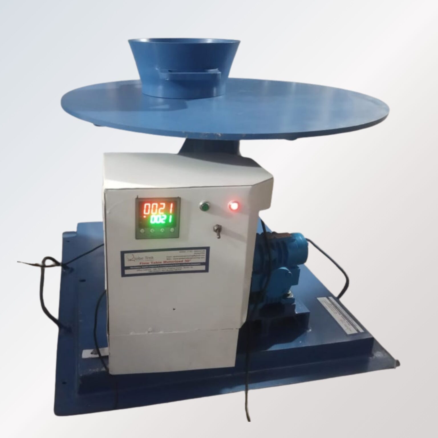 Motorized Flow Table - GlobeTrekEngg